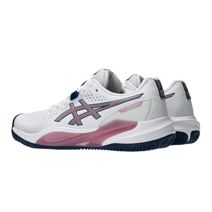 White-Pink - Lifestyle - Asics Womens-Ladies Challenger 15 Tennis Shoes