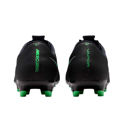 Black-Green - Back - Nike Mens Academy Ombre Firm Ground Football Boots