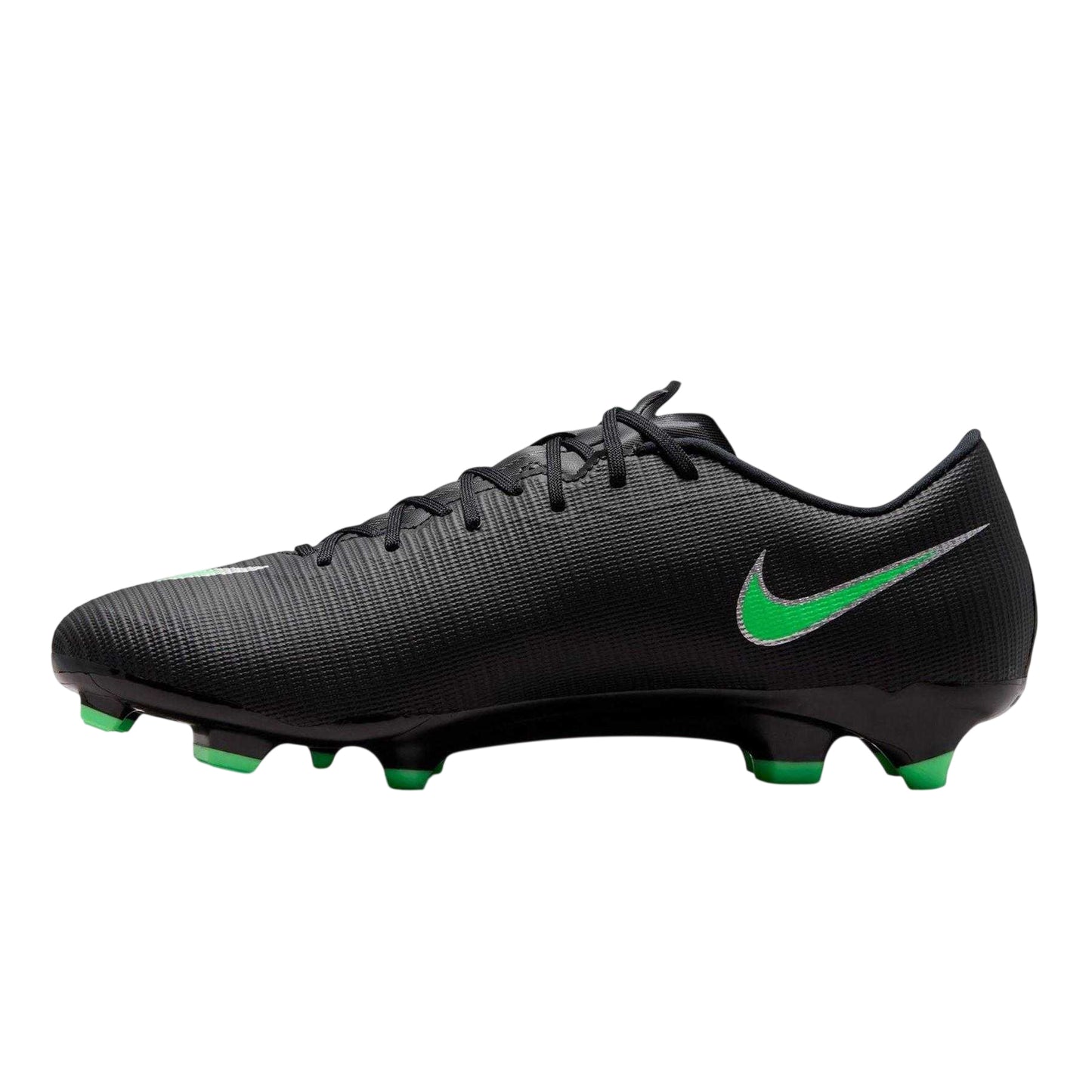 Black-Green - Side - Nike Mens Academy Ombre Firm Ground Football Boots