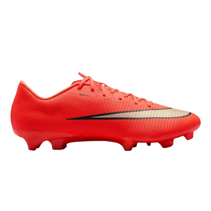 Red-Gold - Front - Nike Mens Academy Ombre Firm Ground Football Boots