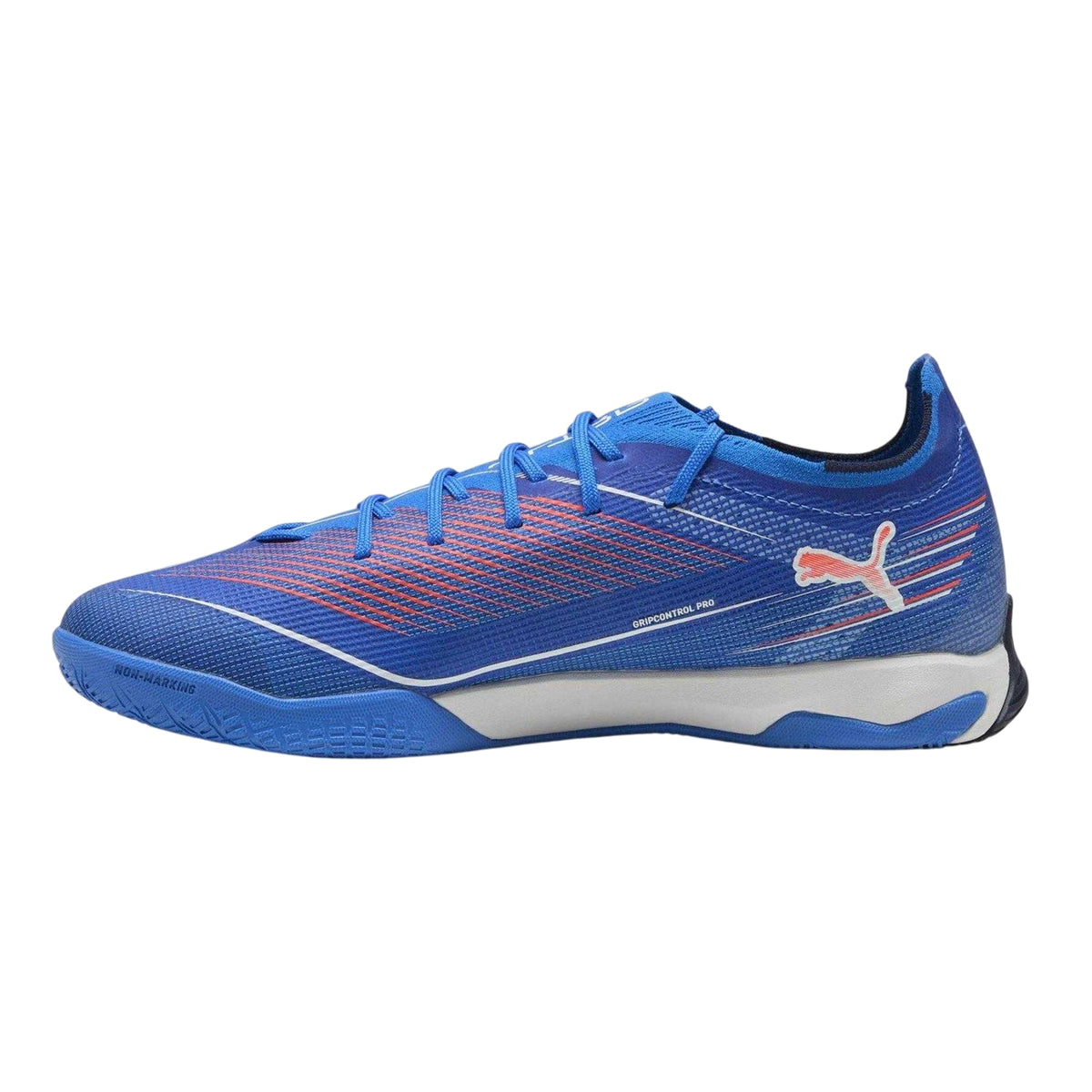 Blue - Back - Puma Mens Ultra 6 Pro Court Indoor Football Shoes