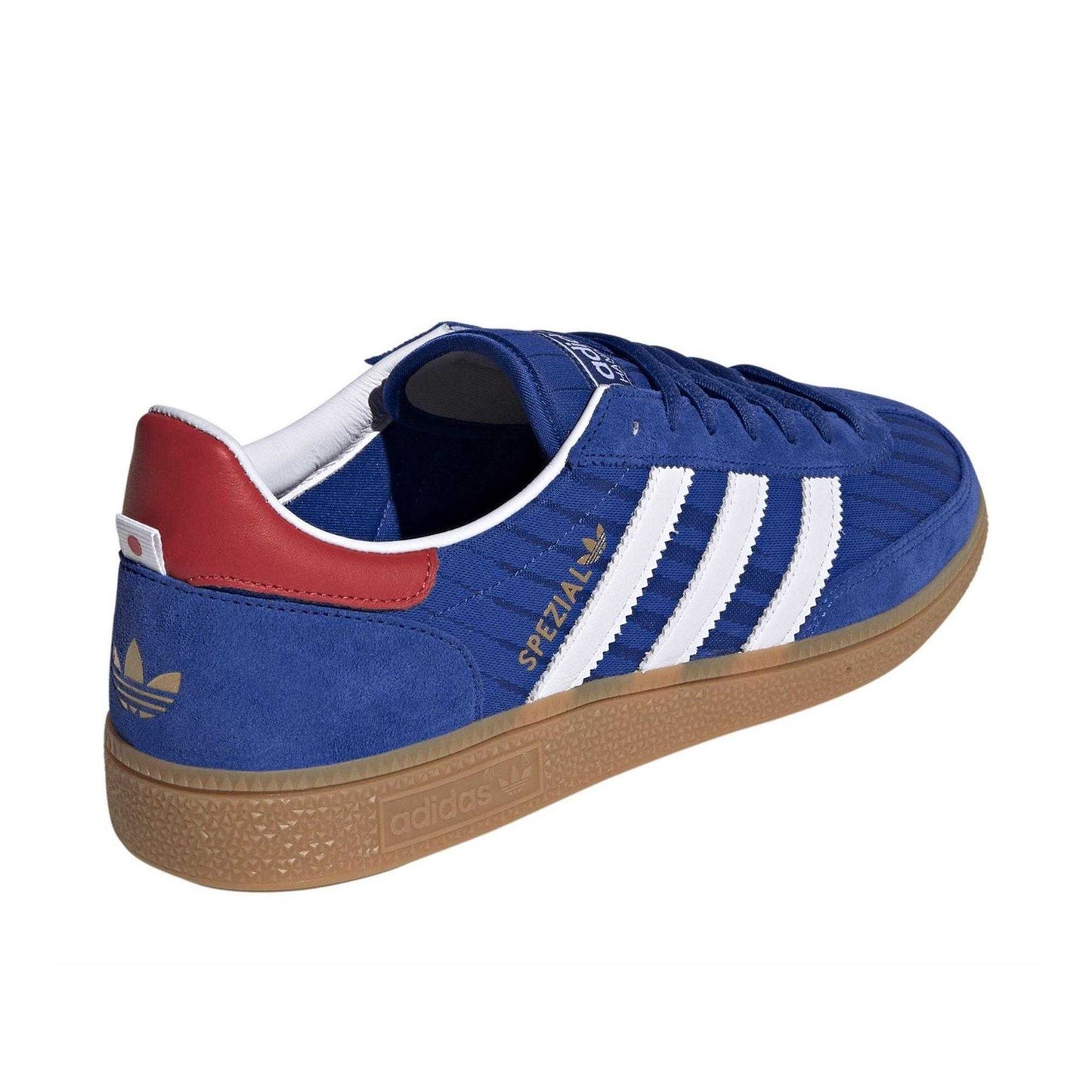Blue-White - Back - Adidas Mens Originals Spezial Suede Trainers