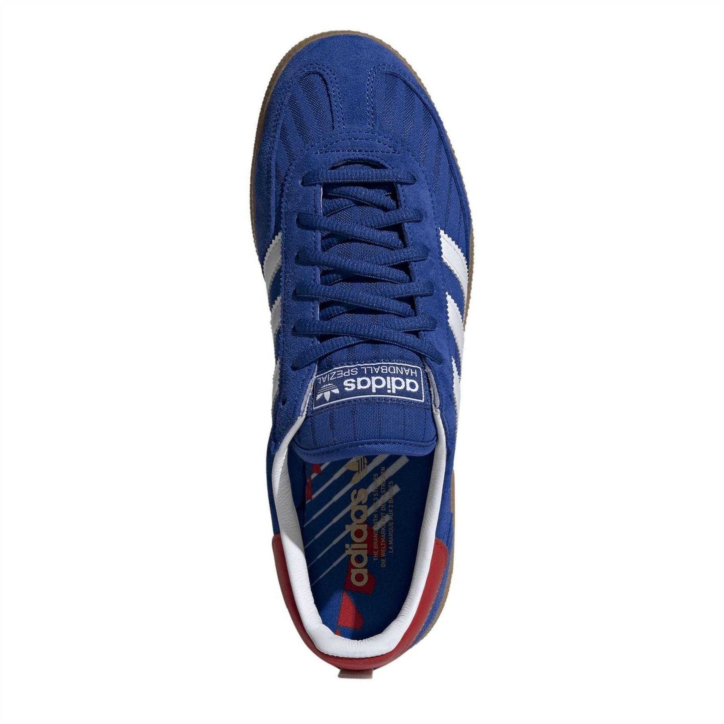 Blue-White - Lifestyle - Adidas Mens Originals Spezial Suede Trainers