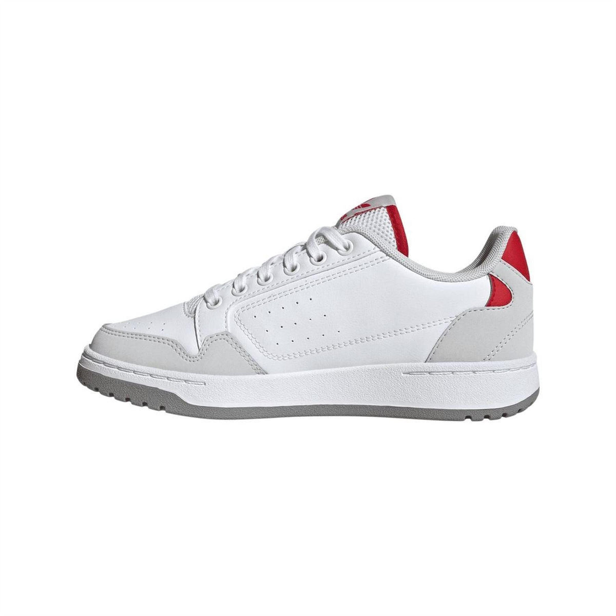 White - Back - Adidas Childrens-Kids Originals NY 90 Suede Trainers