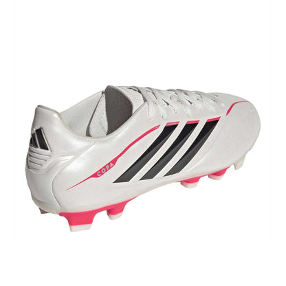 Black-White-Red - Back - Adidas Childrens-Kids Copa Pure Iv Club Snug Fit Firm Ground Football Boots