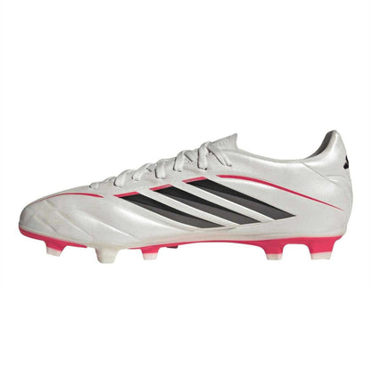Black-White-Red - Side - Adidas Childrens-Kids Copa Pure Iv Club Snug Fit Firm Ground Football Boots