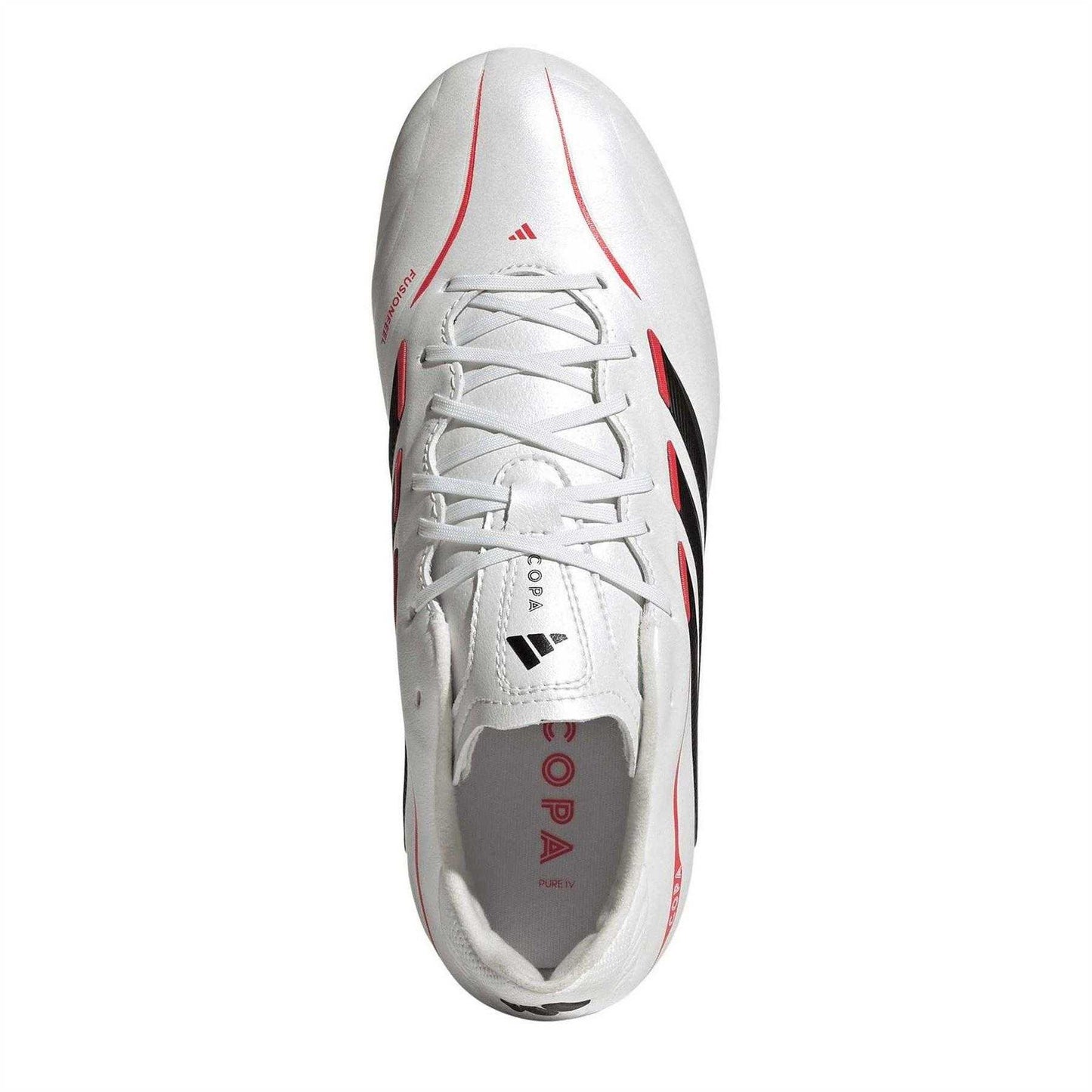 White-Black - Lifestyle - Adidas Childrens-Kids Copa Pure IV League Football Boots