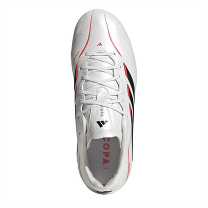 White-Black - Lifestyle - Adidas Childrens-Kids Copa Pure IV League Football Boots