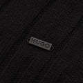 Black - Pack Shot - Hugo Boss Mens Zohoh Logo Scarf & Beanie Set