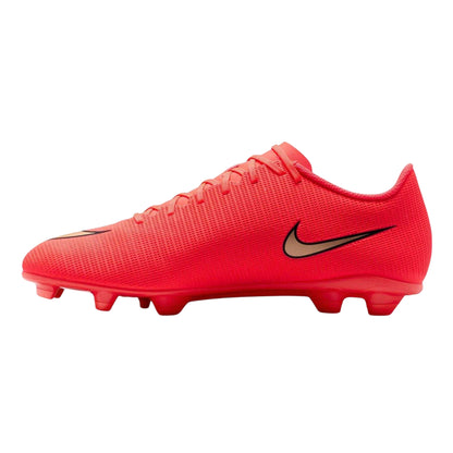 Red-Gold - Side - Nike Mens Mercurial Vapor Club 17 Cleated Firm Ground Football Boots