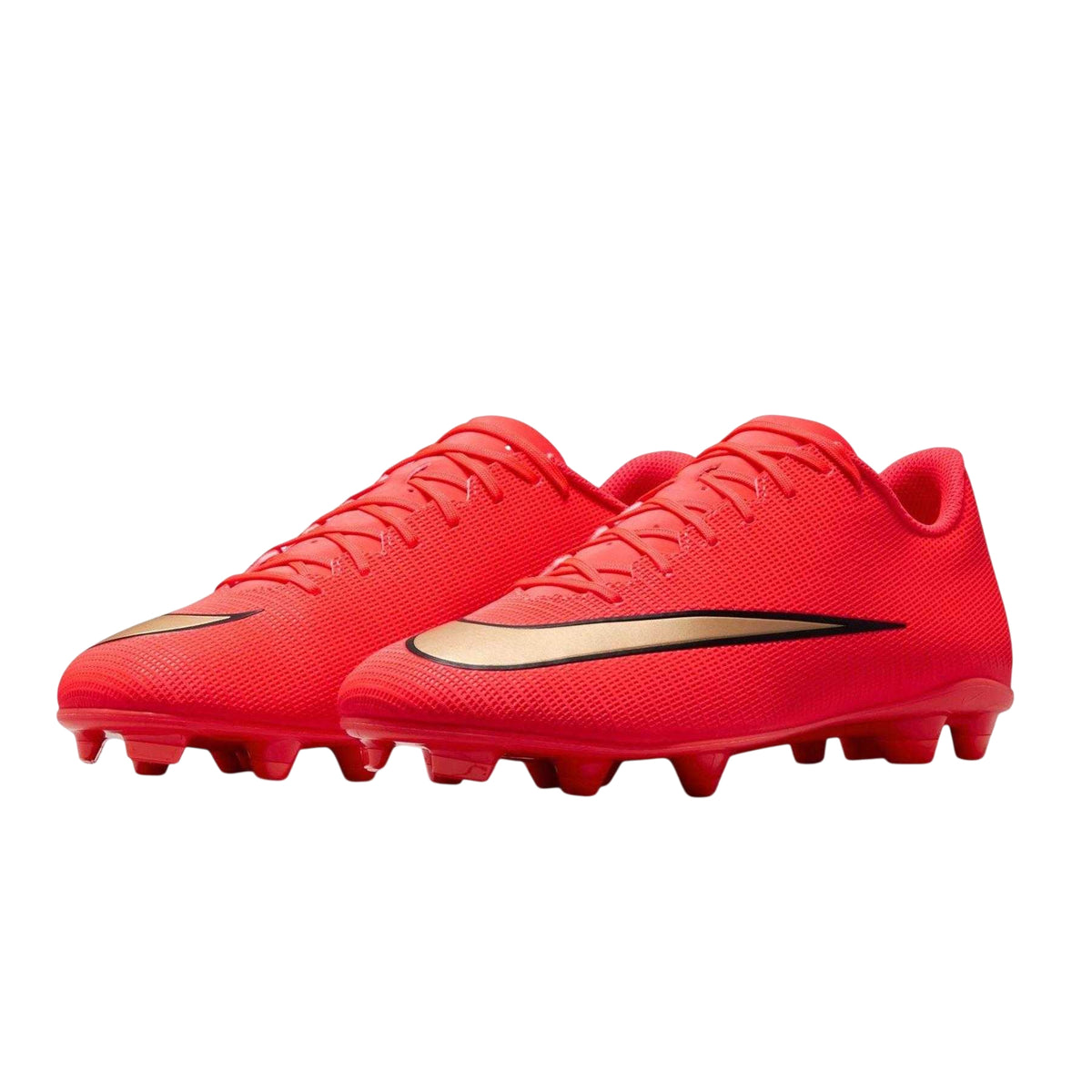 Red-Gold - Lifestyle - Nike Mens Mercurial Vapor Club 17 Cleated Firm Ground Football Boots
