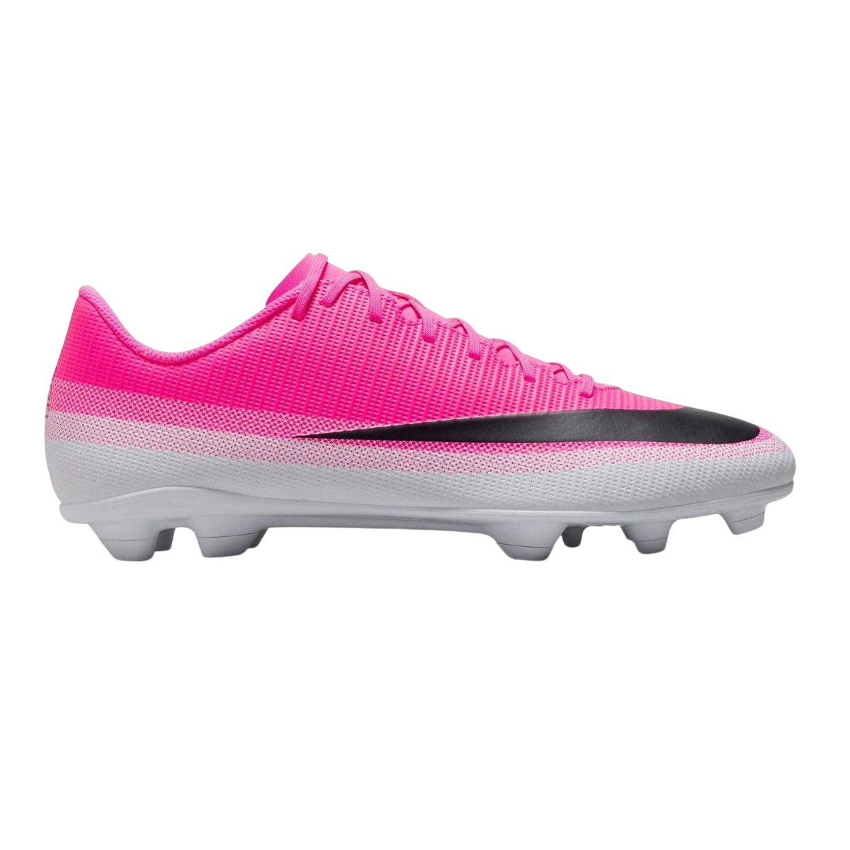 Pink - Front - Nike Mens Mercurial Vapor Club 17 Cleated Firm Ground Football Boots