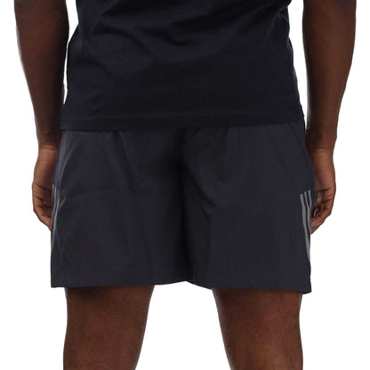 Navy - Back - Adidas Mens Tech Shorts