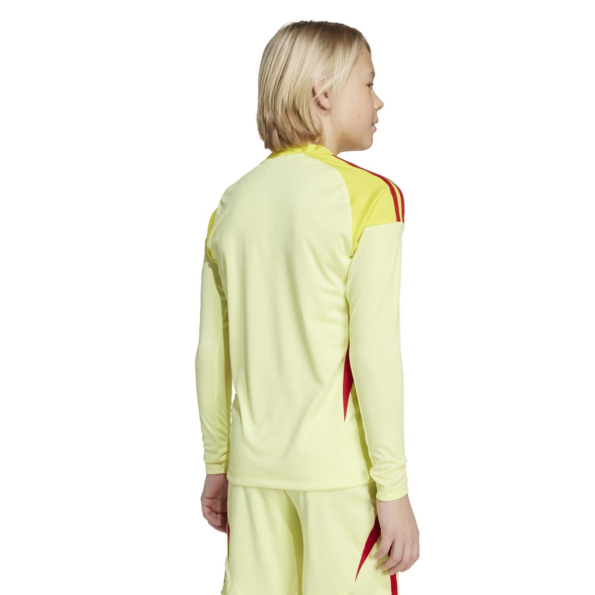 Yellow - Side - Adidas Boys Arsenal FC Long-Sleeved Goalkeeper Jersey