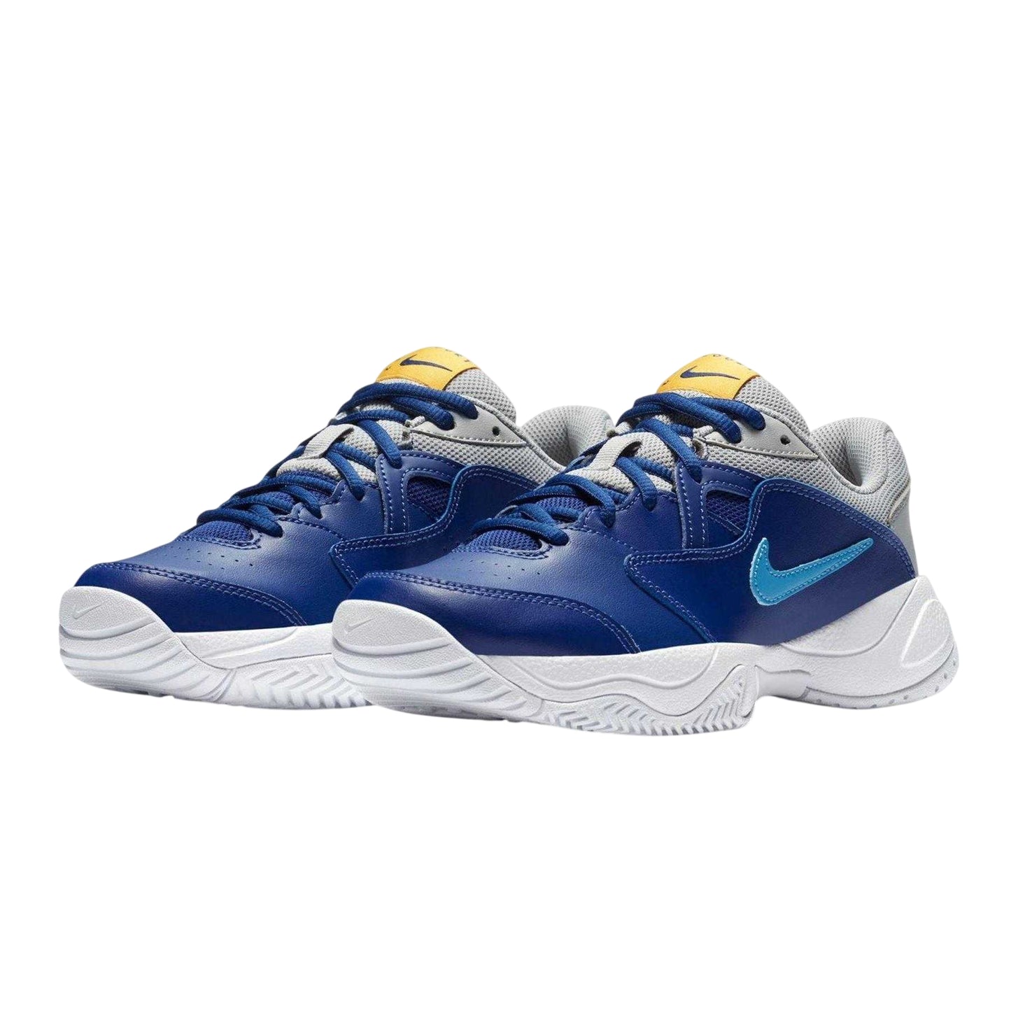 Deep Royal Blue - Pack Shot - Nike Womens-Ladies Court Tennis Shoes