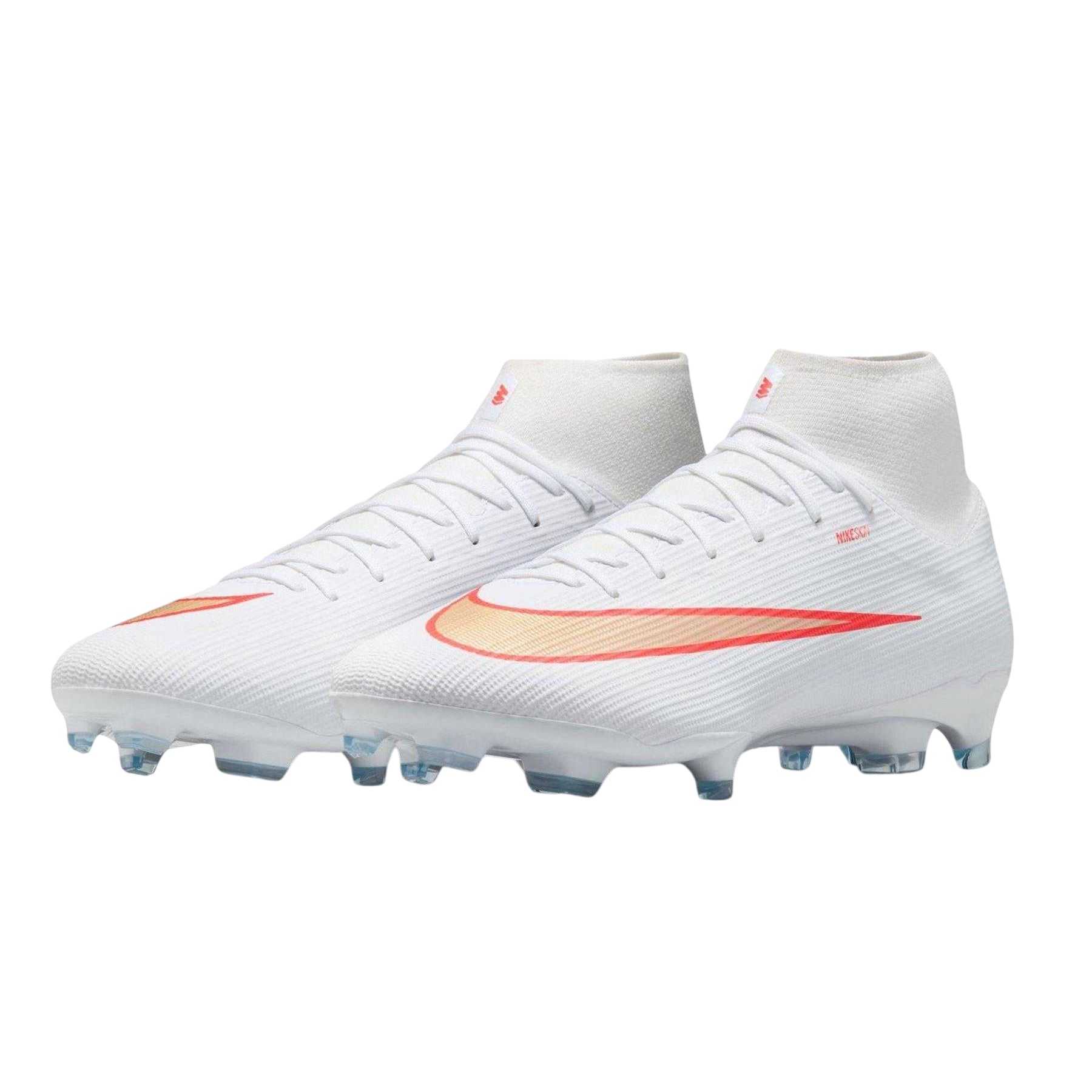White-Red - Lifestyle - Nike Unisex Adult Superfly 11 Academy Firm Ground Football Boots