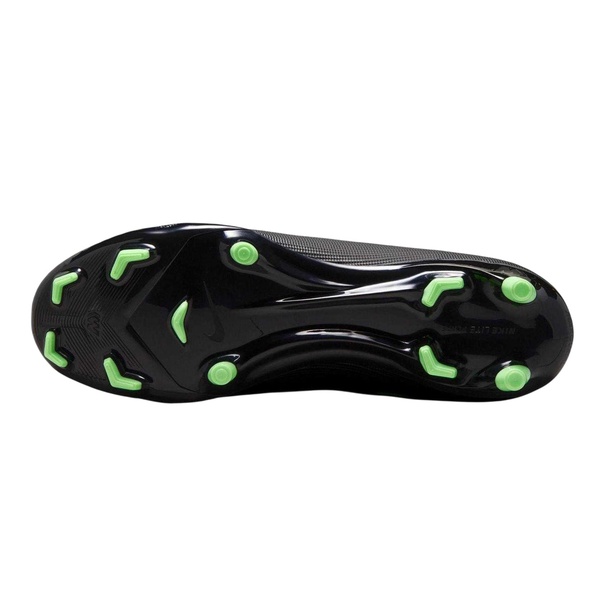 Black-Green - Side - Nike Unisex Adult Superfly 11 Academy Firm Ground Football Boots