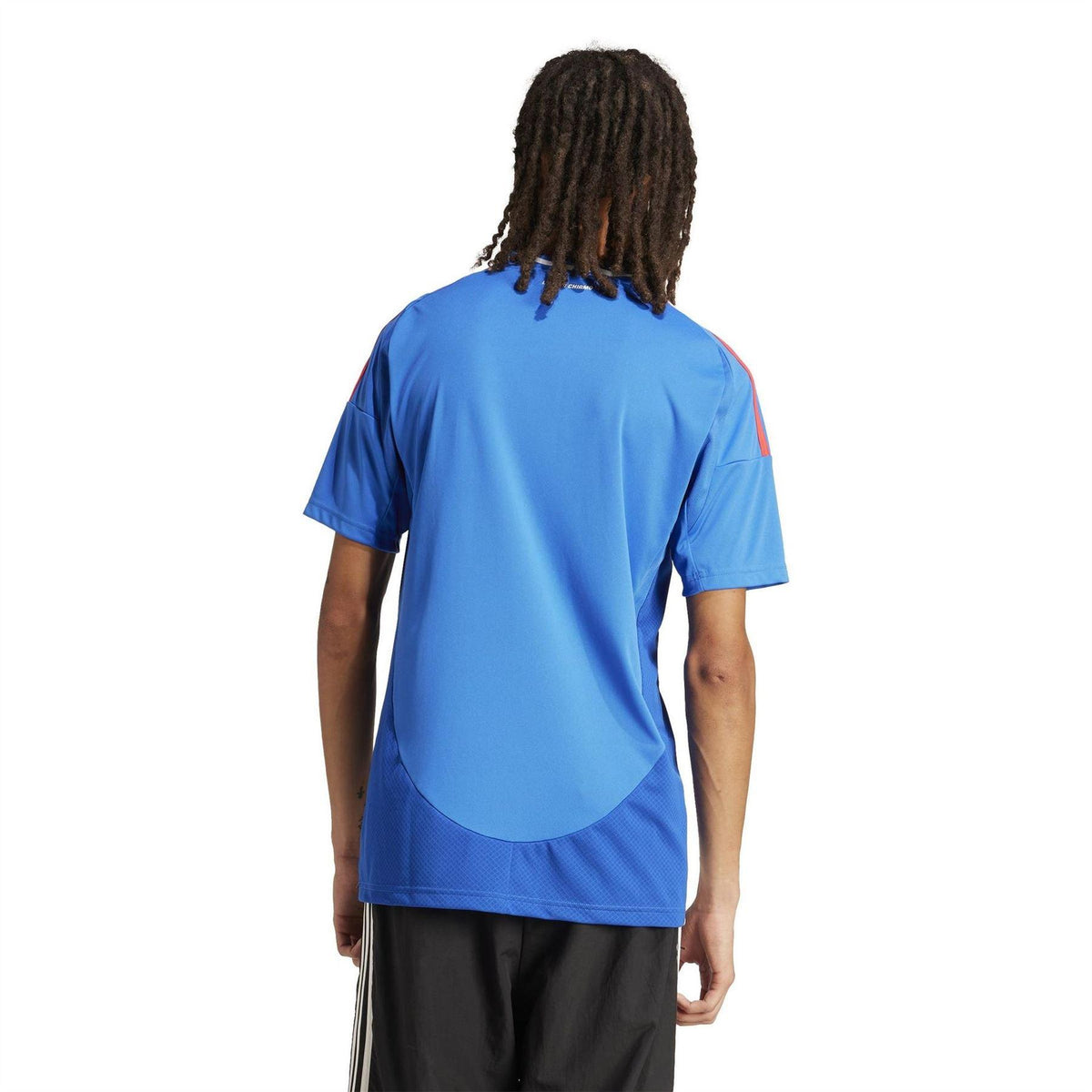 Blue - Pack Shot - Adidas Mens 2024 Italy Football Shirt