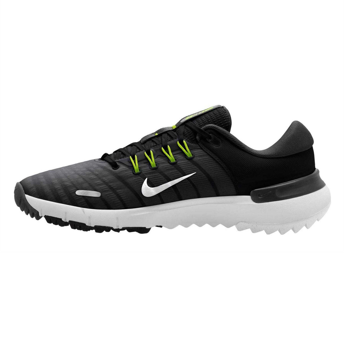 Black-White - Back - Nike Mens Free Golf Shoes