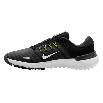 Black-White - Back - Nike Mens Free Golf Shoes