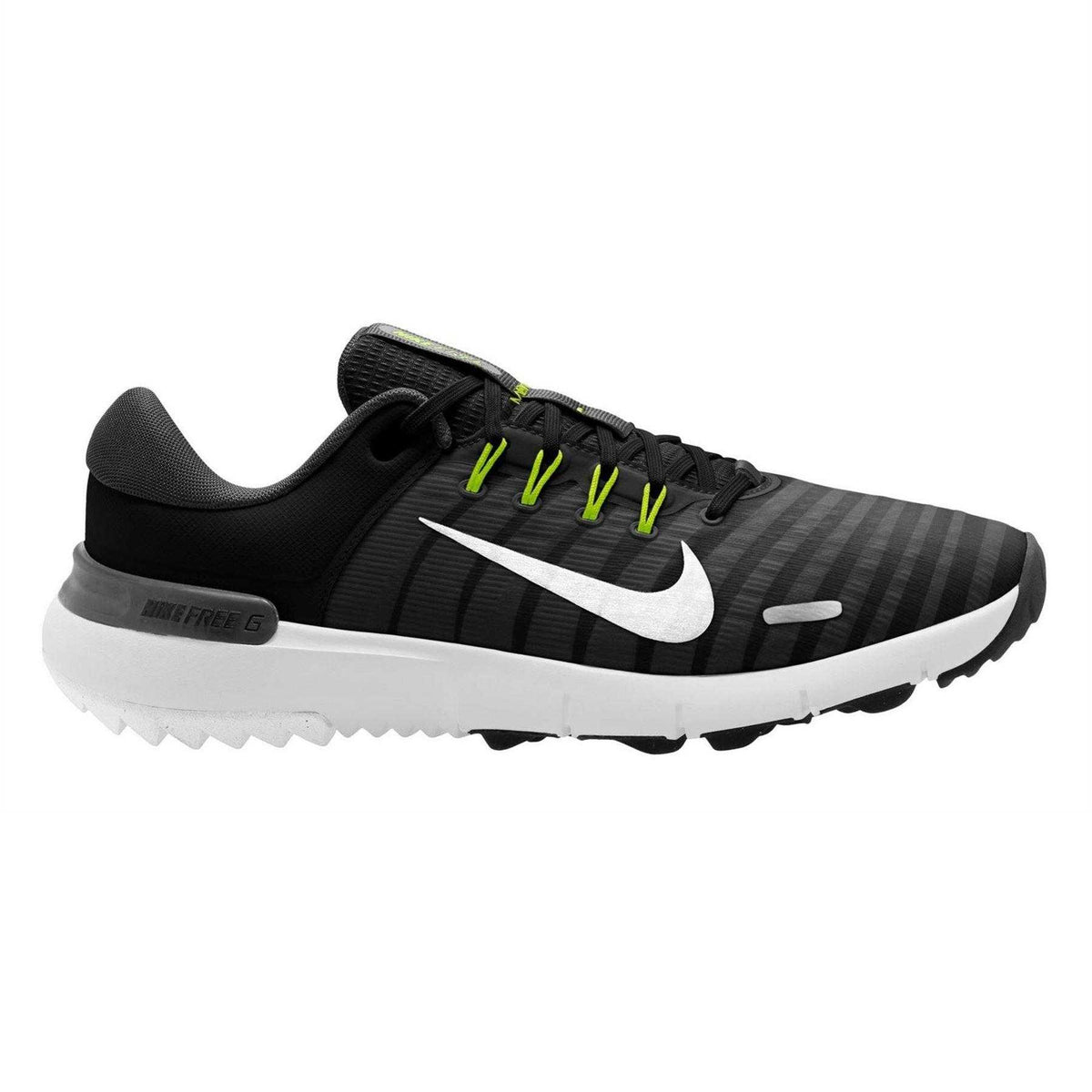 Black-White - Front - Nike Mens Free Golf Shoes