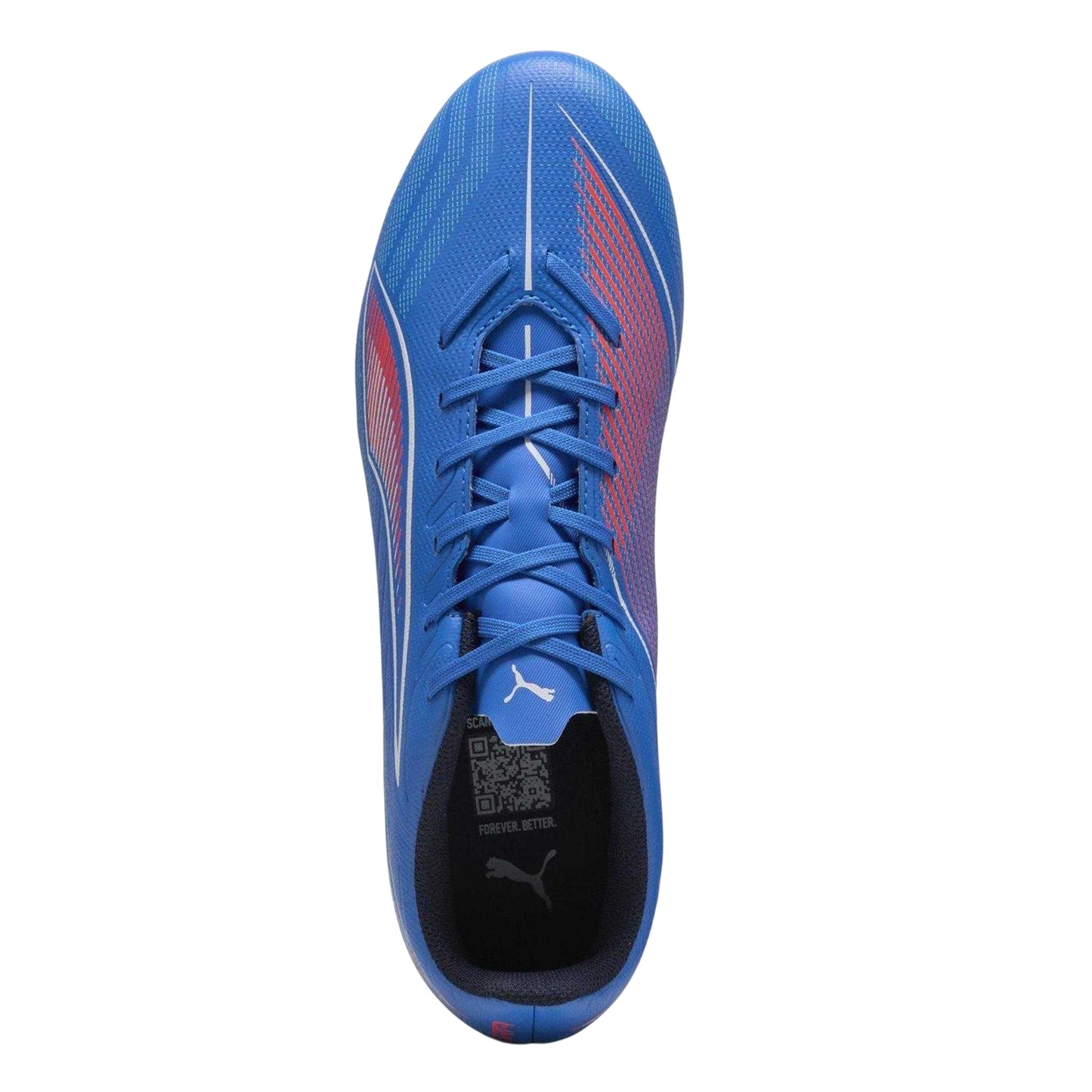 Blue - Side - Puma Unisex Adult Ultra 6 Play Firm Ground Football Boots