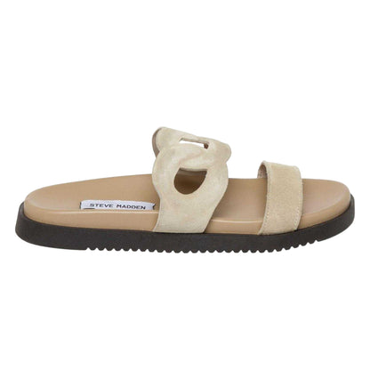Suede - Front - Steve Madden Womens-Ladies Myrtle Flat Flat Sandals