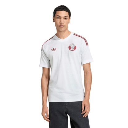 White - Lifestyle - Adidas Unisex Adult Qatar 2026 World Cup Football Away Shirt