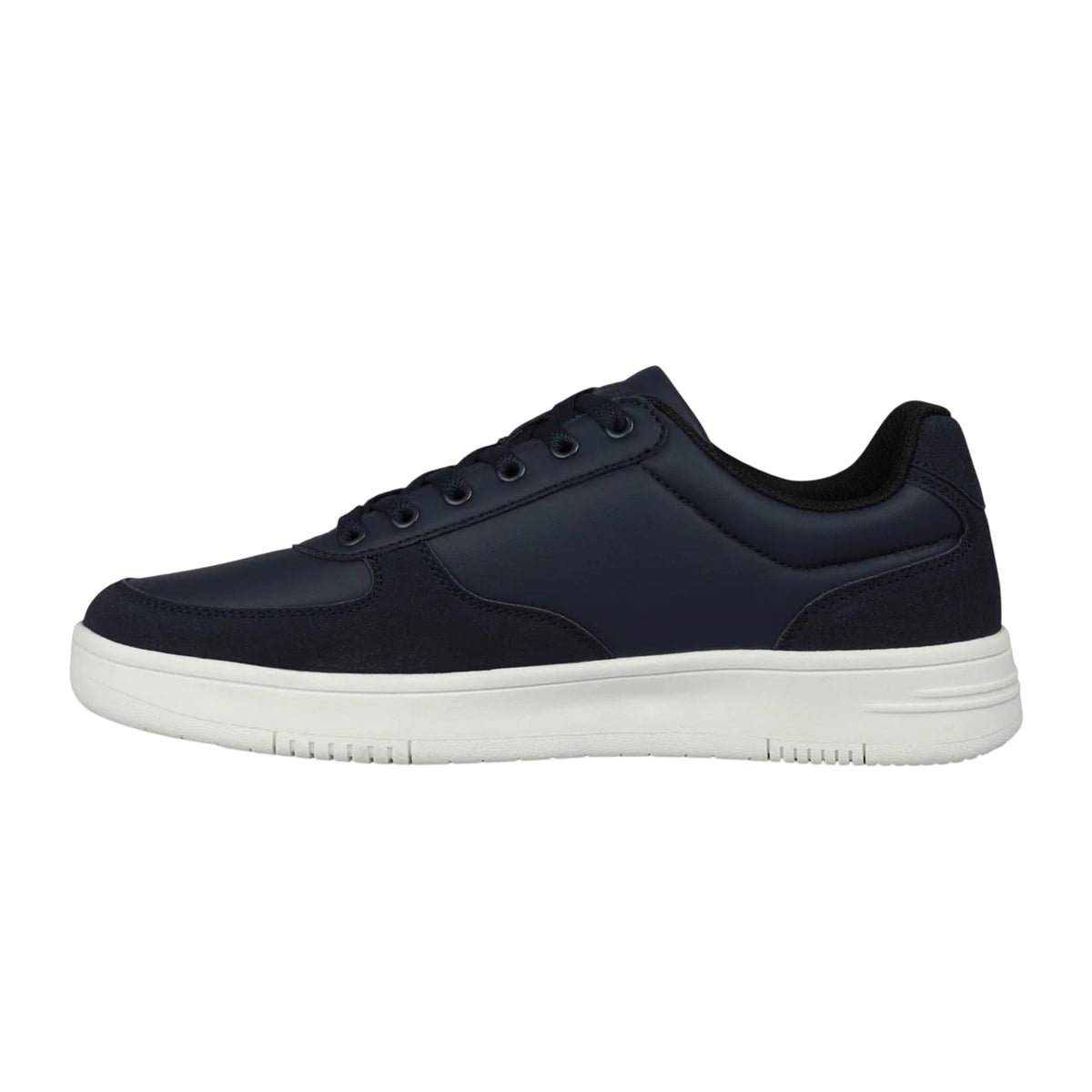 Navy - Back - Fred Perry Mens Band Fluer Trainers