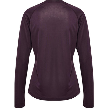 Plum Perfect - Back - Newline Womens-Ladies NwlBeat Fitted Long-Sleeved T-Shirt