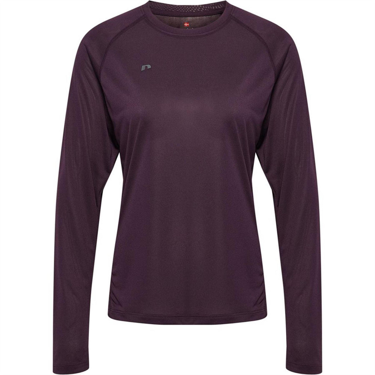 Plum Perfect - Front - Newline Womens-Ladies NwlBeat Fitted Long-Sleeved T-Shirt