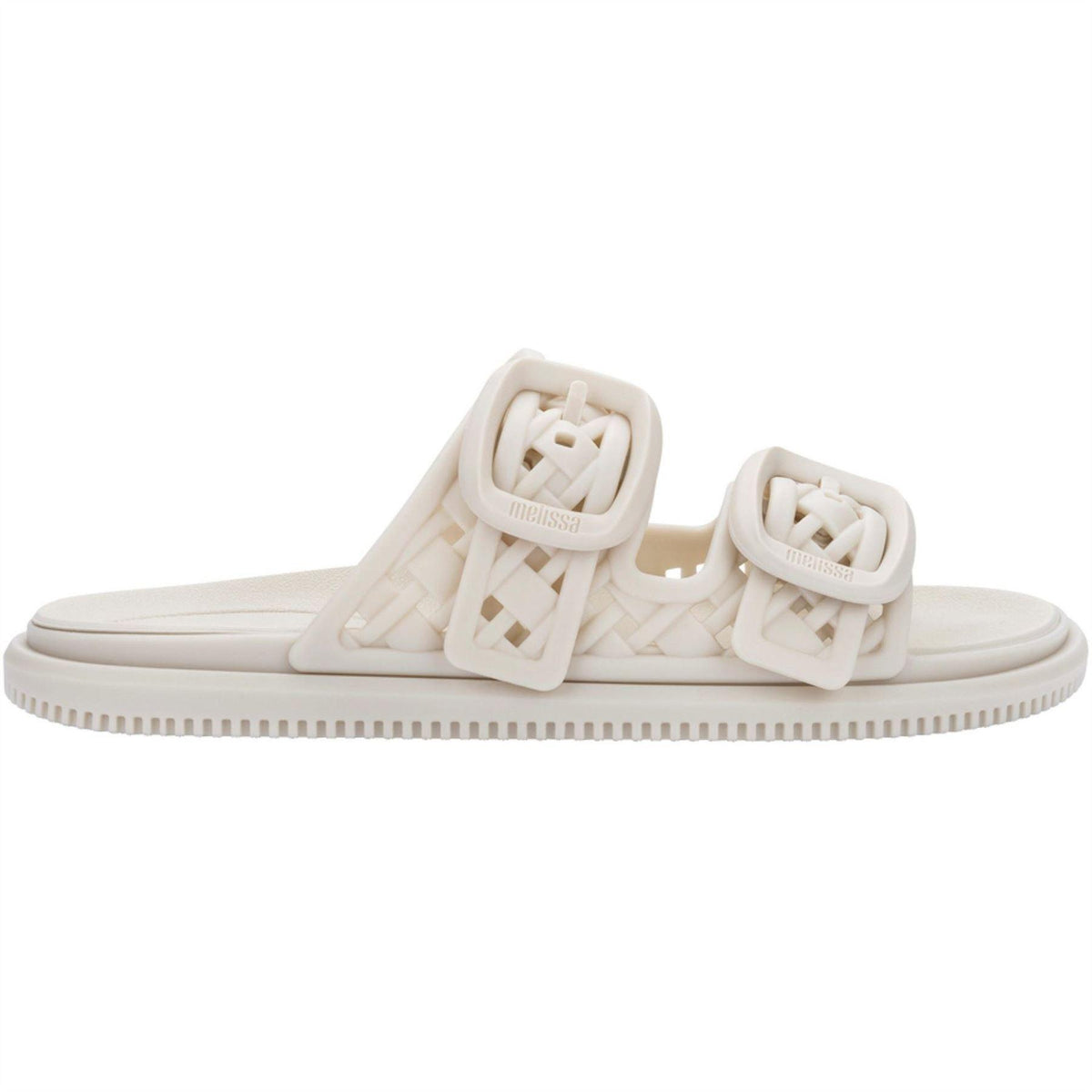 White - Front - Melissa Womens-Ladies Possession Slip-on Sandals