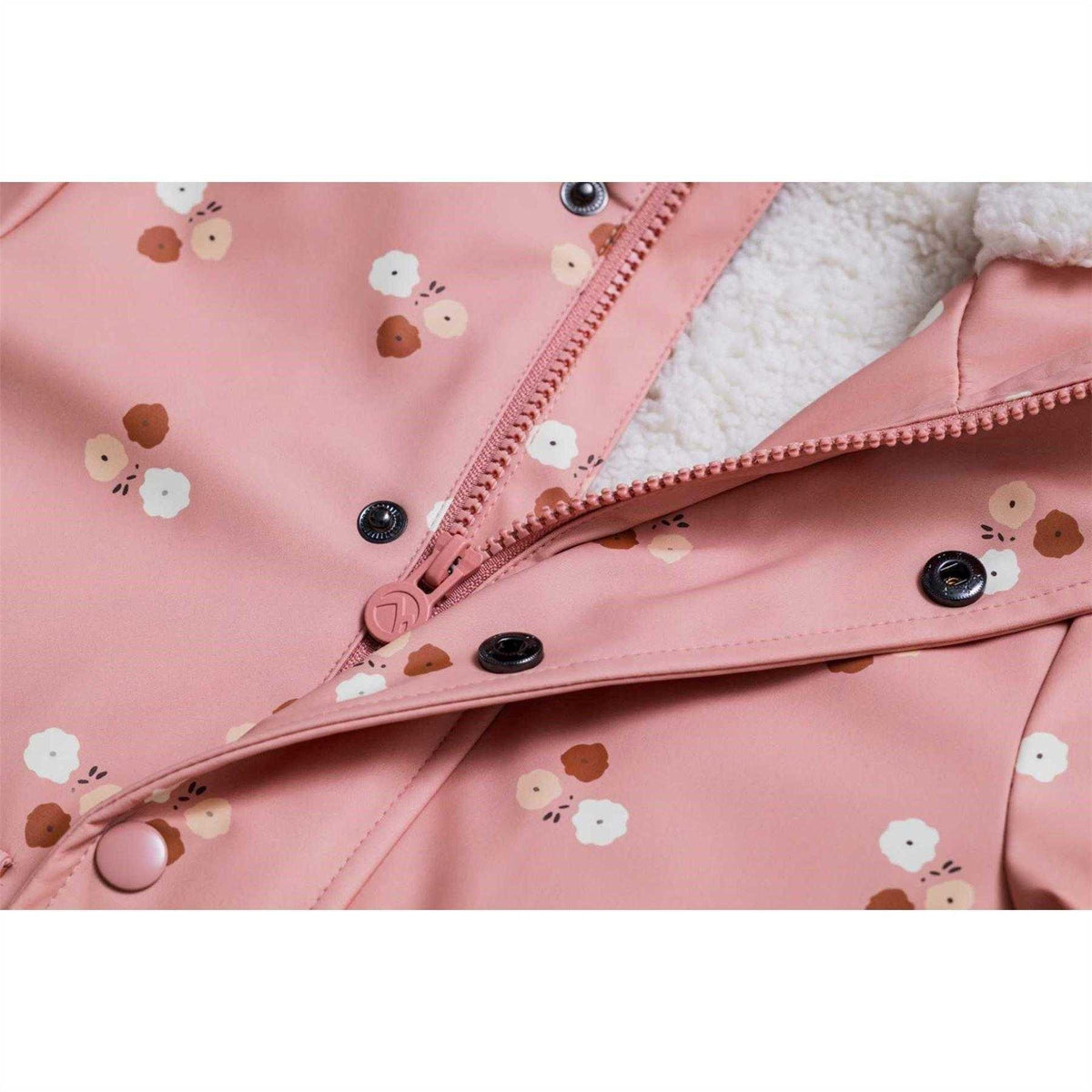 Pink - Lifestyle - Gelert Childrens-Kids Dotted Snap Regular Jacket