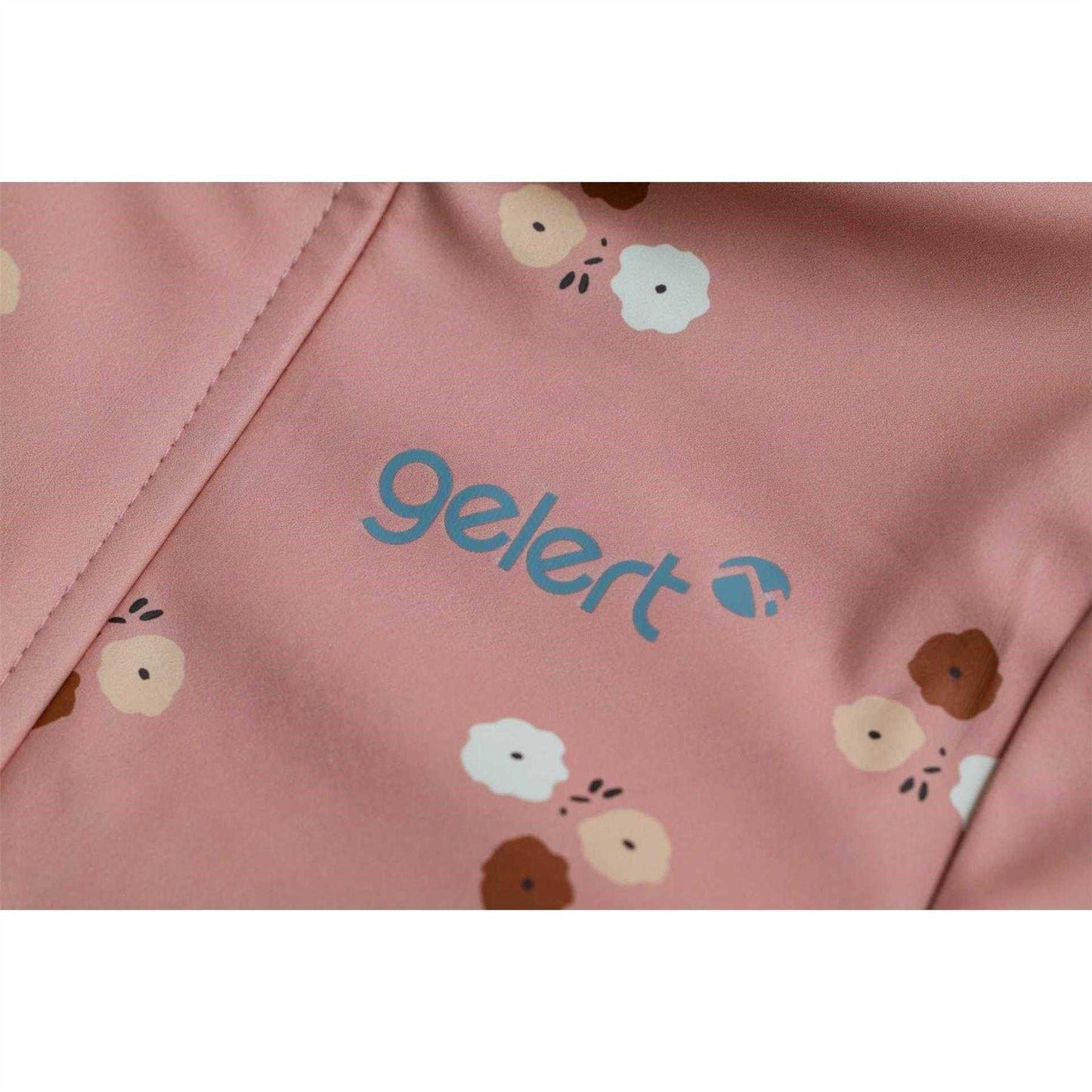Pink - Pack Shot - Gelert Childrens-Kids Dotted Snap Regular Jacket