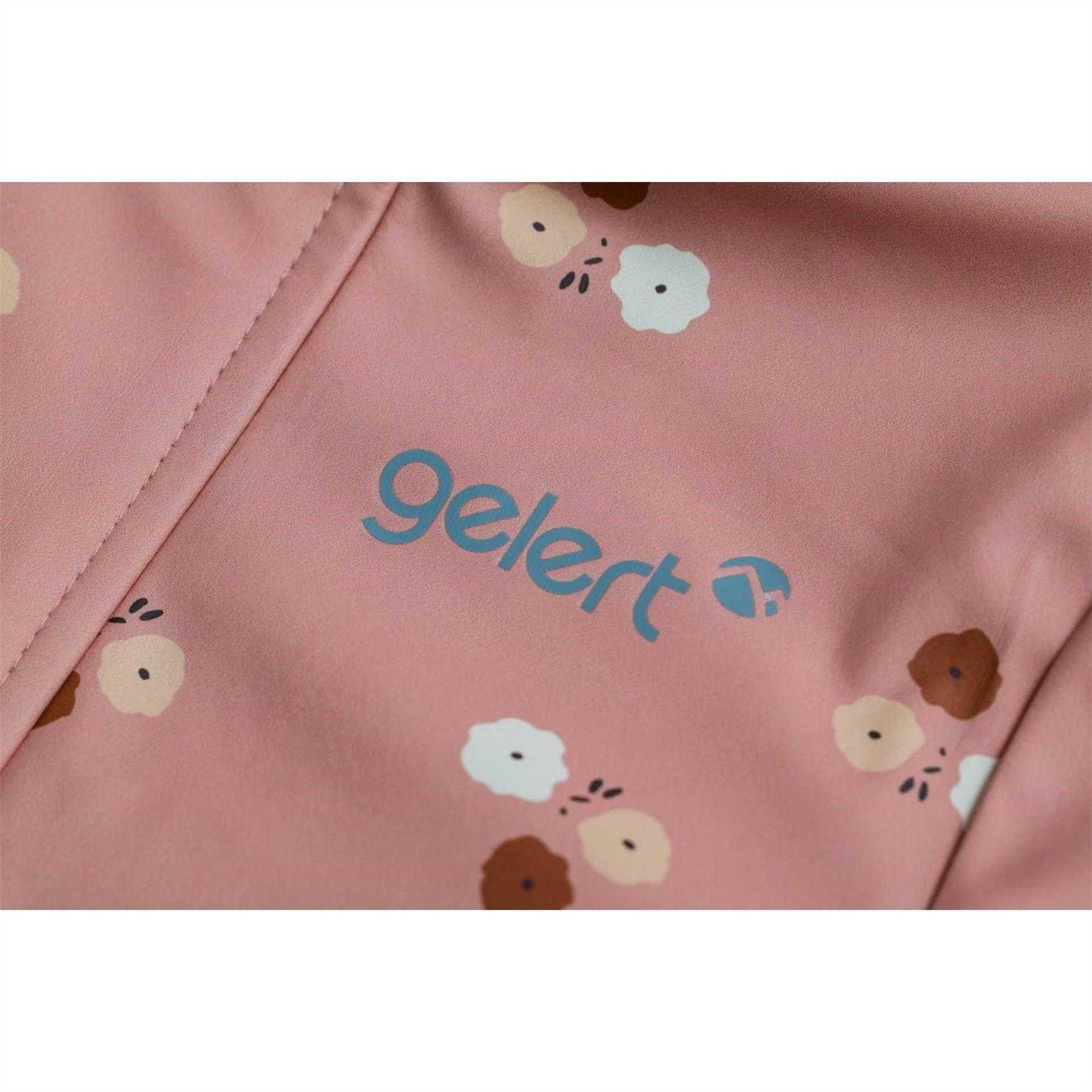 Pink - Pack Shot - Gelert Childrens-Kids Dotted Snap Regular Jacket