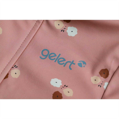 Pink - Pack Shot - Gelert Childrens-Kids Dotted Snap Regular Jacket