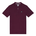 Berry - Front - Weekend Offender Mens Caneiros Badge Polo Shirt