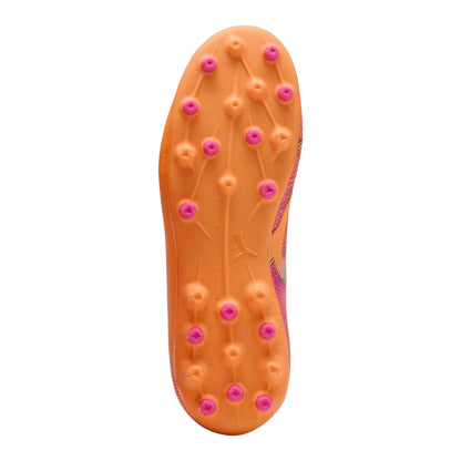 Orange - Lifestyle - Puma Childrens-Kids Future 8 Play Lace Up Firm Ground Football Boots