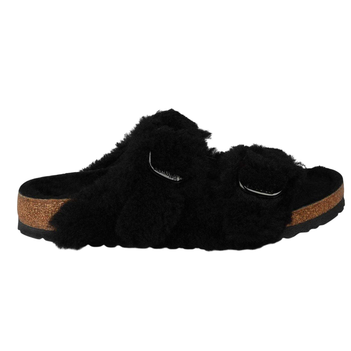 Black - Front - Birkenstock Womens-Ladies Arizona Sandals