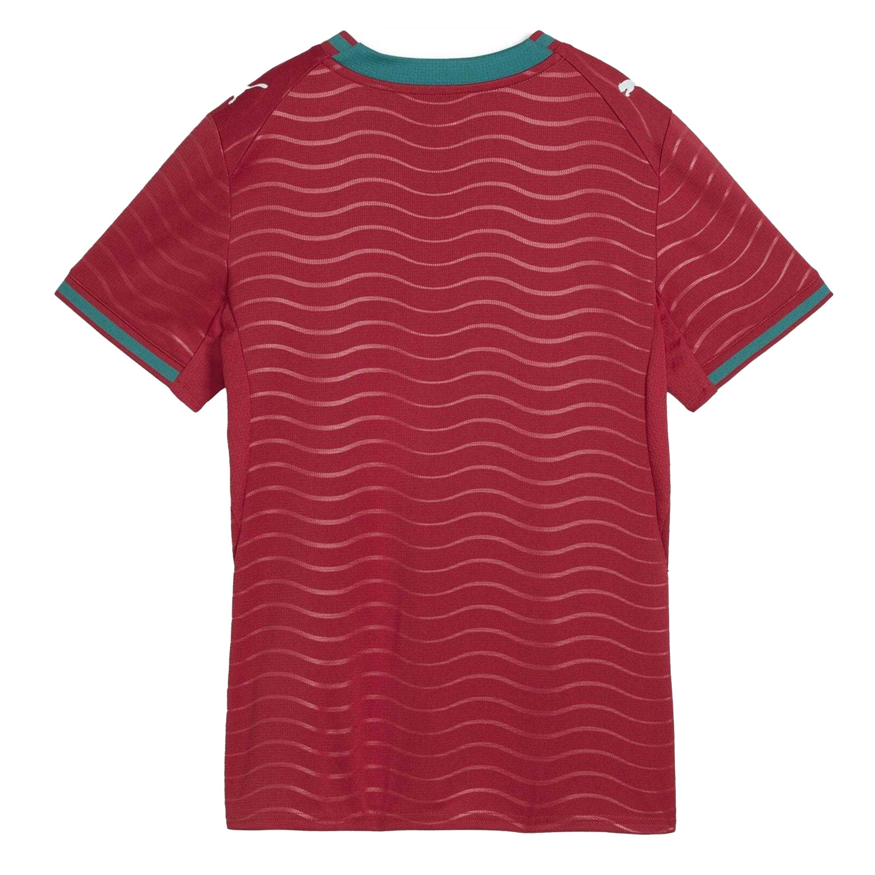 Red-Green - Back - Puma Womens-Ladies World Cup 2026 Portugal FC Home Shirt