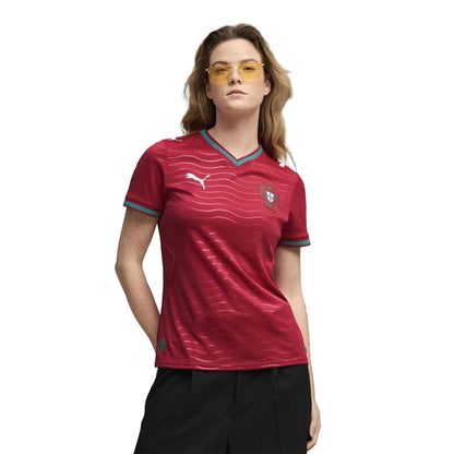 Red-Green - Lifestyle - Puma Womens-Ladies World Cup 2026 Portugal FC Home Shirt