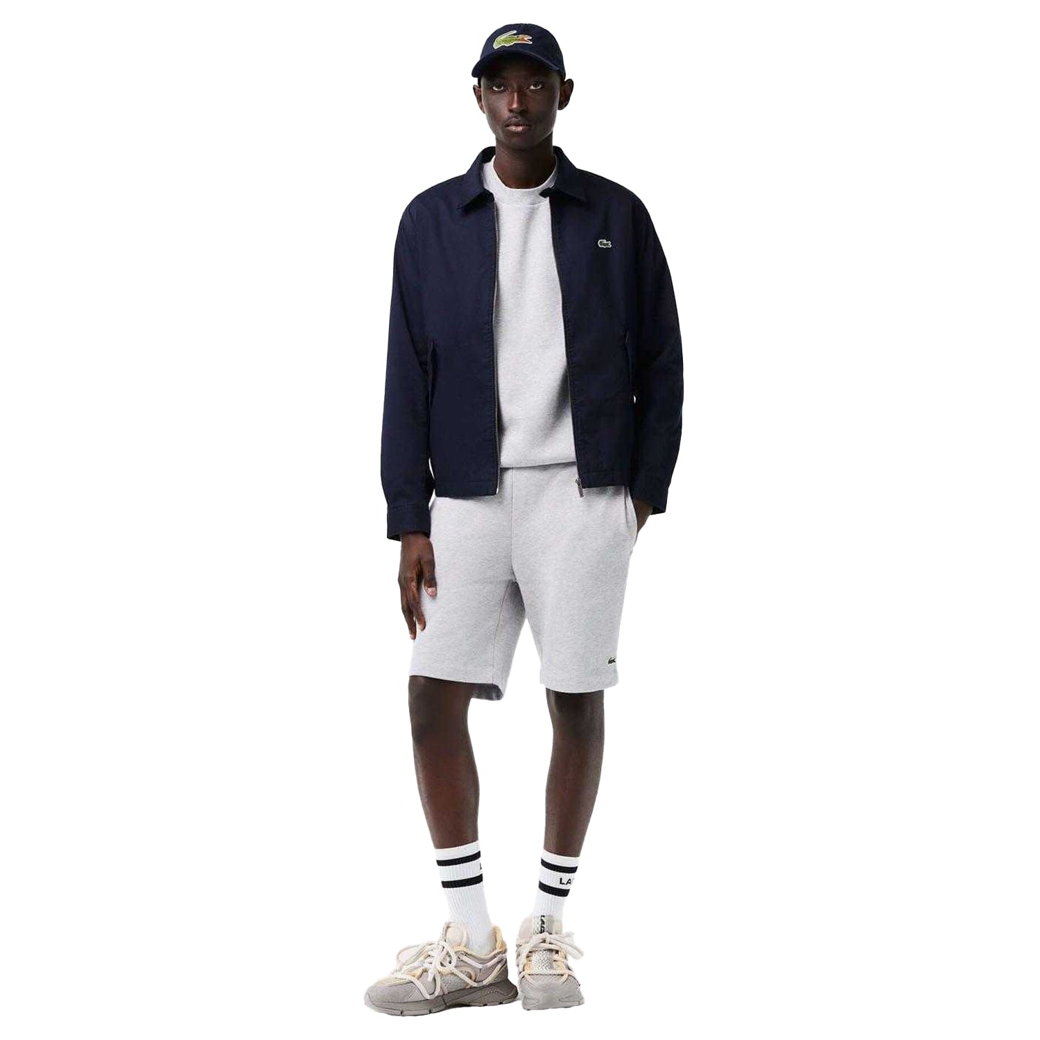 Navy - Lifestyle - Lacoste Mens Gabardine Full Zip Jacket