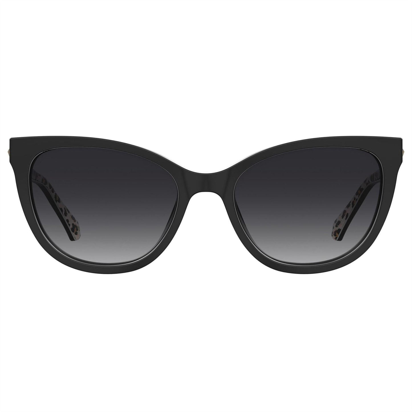 Black - Back - Love Moschino Womens-Ladies Leopard Print Sunglasses