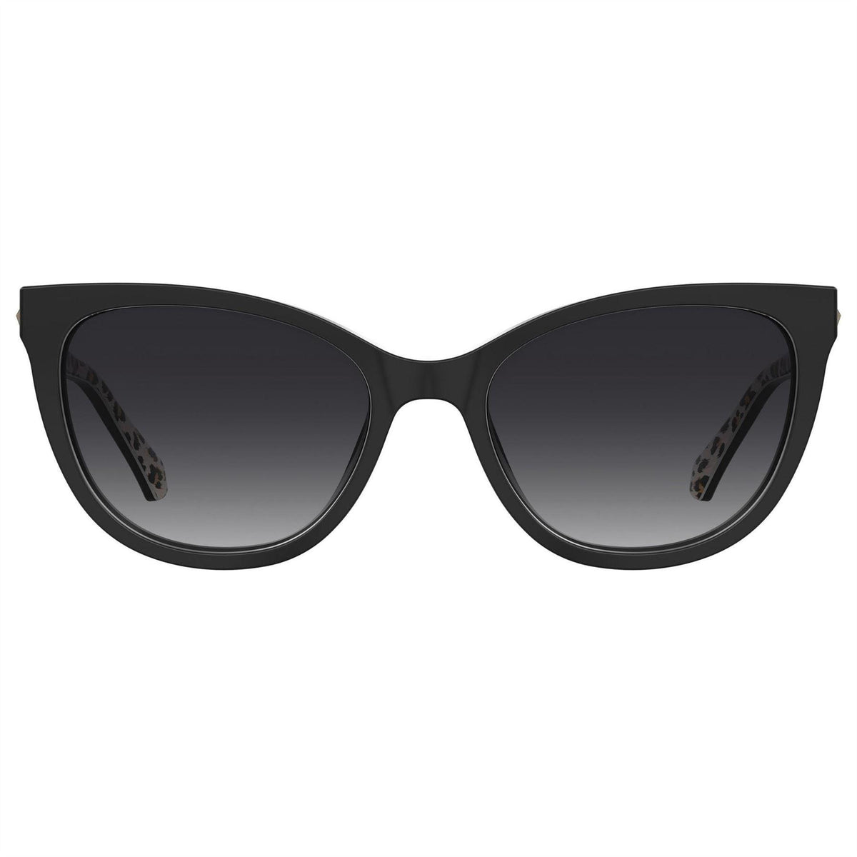 Black - Back - Love Moschino Womens-Ladies Leopard Print Sunglasses