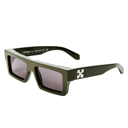 Military Green - Front - Off White Womens-Ladies Ruby Logo Sunglasses