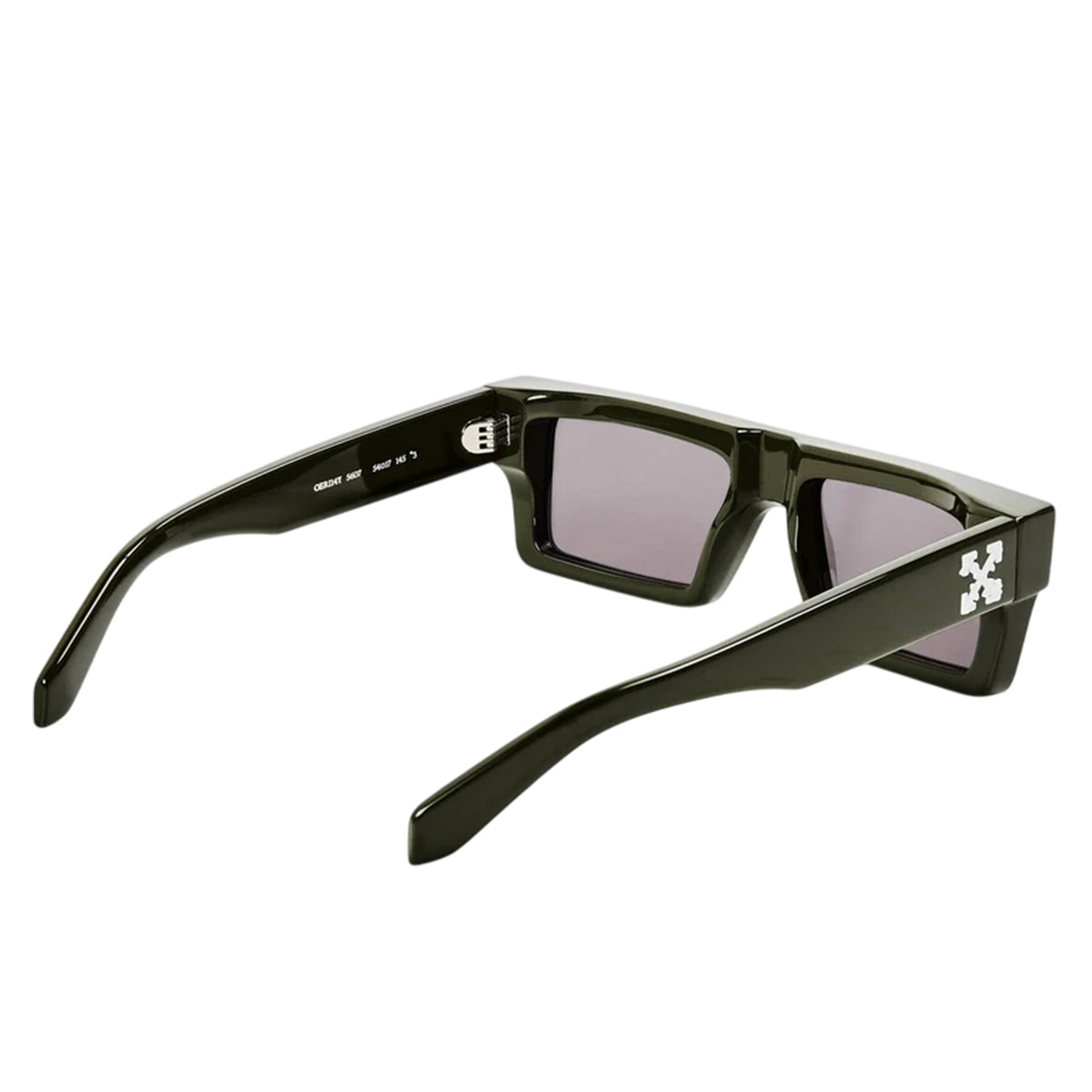 Military Green - Back - Off White Womens-Ladies Ruby Logo Sunglasses