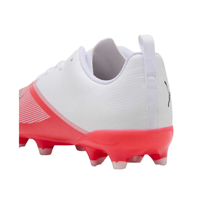 White-Red - Back - Puma Childrens-Kids Ultra 7.4 Football Boots