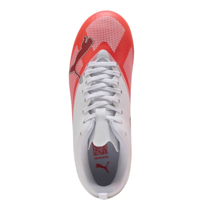 White-Red - Lifestyle - Puma Childrens-Kids Ultra 7.4 Football Boots