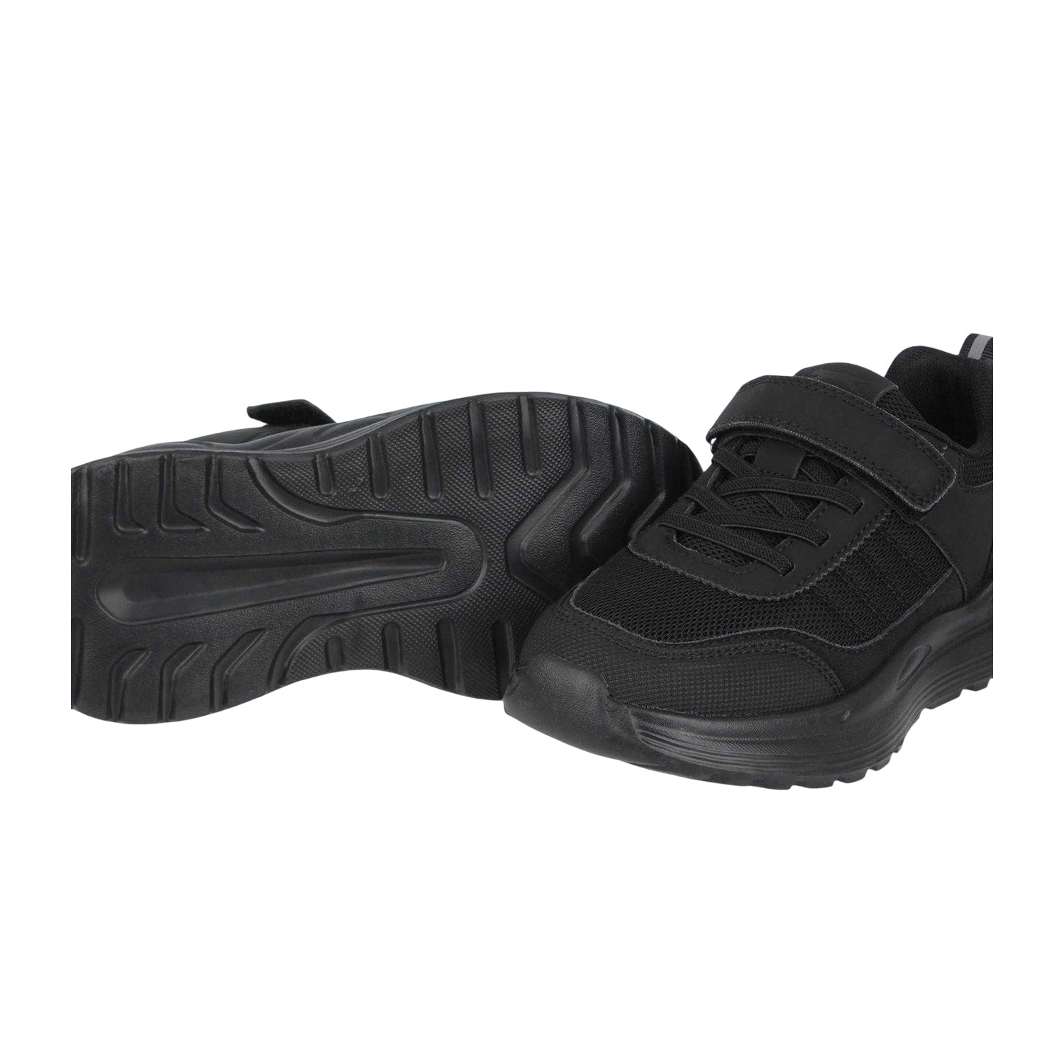 Black - Lifestyle - Slazenger Childrens-Kids Amos Mesh Trainers