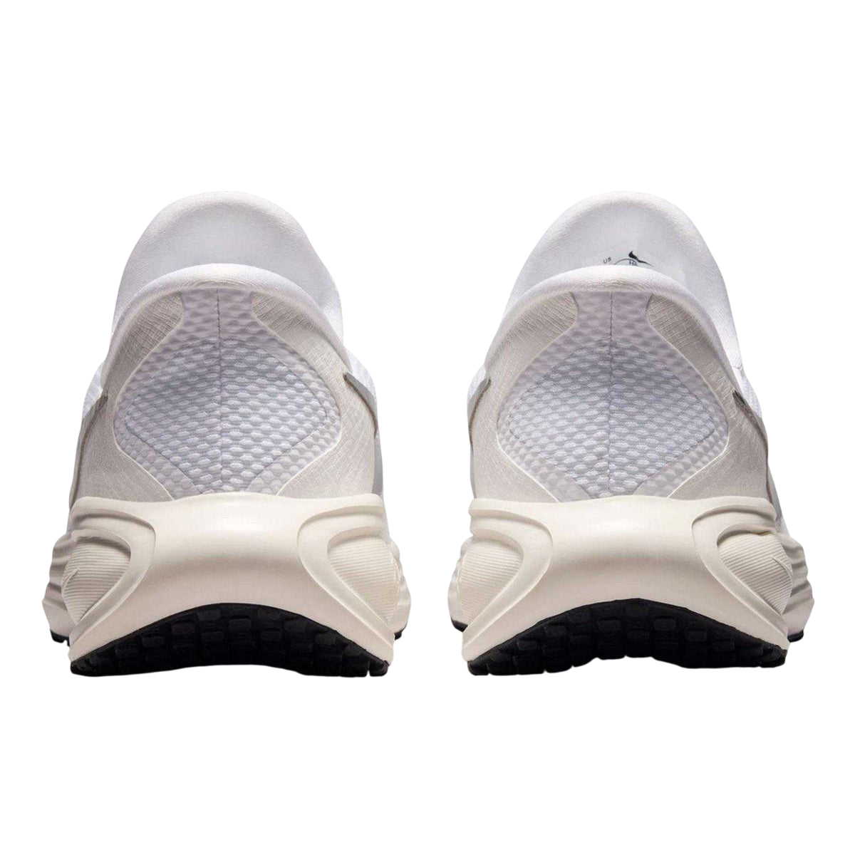 White-Black - Back - Nike Womens-Ladies Trainers